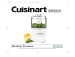 Cuisinart DLC-2011C Specifications