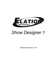 Show Designer 1 User Manual v3.19