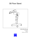 ZeissS S8 Technical data