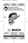 Bosch JS365 Specifications