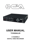 CiA TVV6204LUS User manual