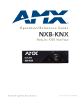 AMX NetLinx NXB-KNX Specifications