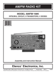 Elenco Electronics AM/FM-108K Instruction manual