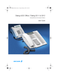 Ericsson Dialog 3211 User guide