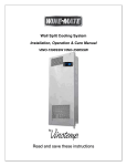 Vinotemp WINE-MATE VINO-2500SSW Specifications