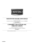 Maytag W10289539A Use & care guide