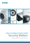 D-Link DCS-1100 - mydlink-enabled Wired Network Camera Product guide