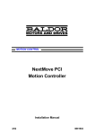 Mint NextMove PCI Installation manual