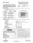 Emerson 1F95EZ-0671 Specifications