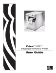 Zebra 105SL Plus User guide