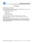 Cypress Semiconductor enCoRe CY7C63310 User guide