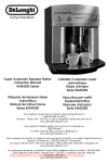 DeLonghi EAM3200 Instruction manual