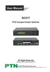 PTN SC51T User manual