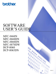 Brother MFC-8460N User`s guide
