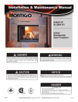Montigo H38DF ST Owner`s manual