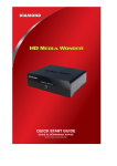 Diamond HD Media Wonder MP1000 Specifications