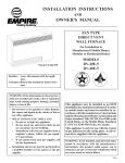 Empire DV-20E-5 Owner`s manual