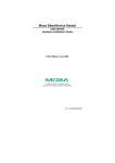 Moxa Technologies EtherDevice Installation guide