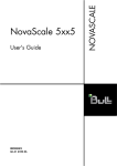 Bull NovaScale 5xx5 User`s guide