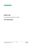 Siemens ERTEC200 Technical data