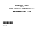 Motorola i580 User`s guide