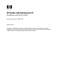 HP PAVILION DV8 System information