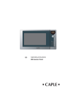 Caple CM102 Operating instructions