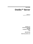 OneSix DDE Manual - Embedded Data Systems
