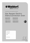 Waldorf RNL8810GE Specifications