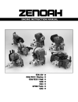 Zenoah G231PUM Instruction manual