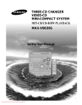 Samsung MAX-VB630G Instruction manual
