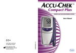 Roche Accu-Chek Compact Plus User`s manual