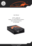 Atlona AT-HD620 User manual