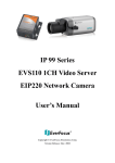 EverFocus EVS110 User`s manual