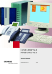 Siemens HiPath 3000 V3.0 or later Gigaset M1 Professional Service manual