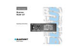 Blaupunkt BREMEN RCM 127 Operating instructions