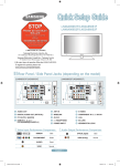 Samsung LN52A860S2F Setup guide
