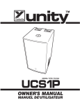 YORKVILLE UCS1P - SERVICE Owner`s manual