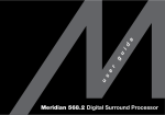 Meridian 568.2 User guide