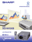 Sharp XG-NV5XB Specifications