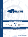 Barracuda Networks Load Balancer Specifications