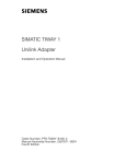 Siemens SIMATIC TIWAY 1 Technical data