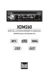 Dual XDM260 Unit installation