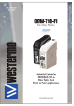 Westermo ODW-710-F1 User guide