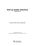 Sine Systems DAI-2 Specifications