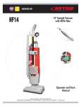 BETCO HF14 Technical information