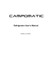 Campomatic FC420MS User`s manual