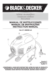 Black & Decker ASI200 Instruction manual