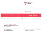 Upstar P32EWX6 User manual