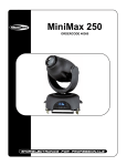 SHOWTEC MiniMax 250 Product guide